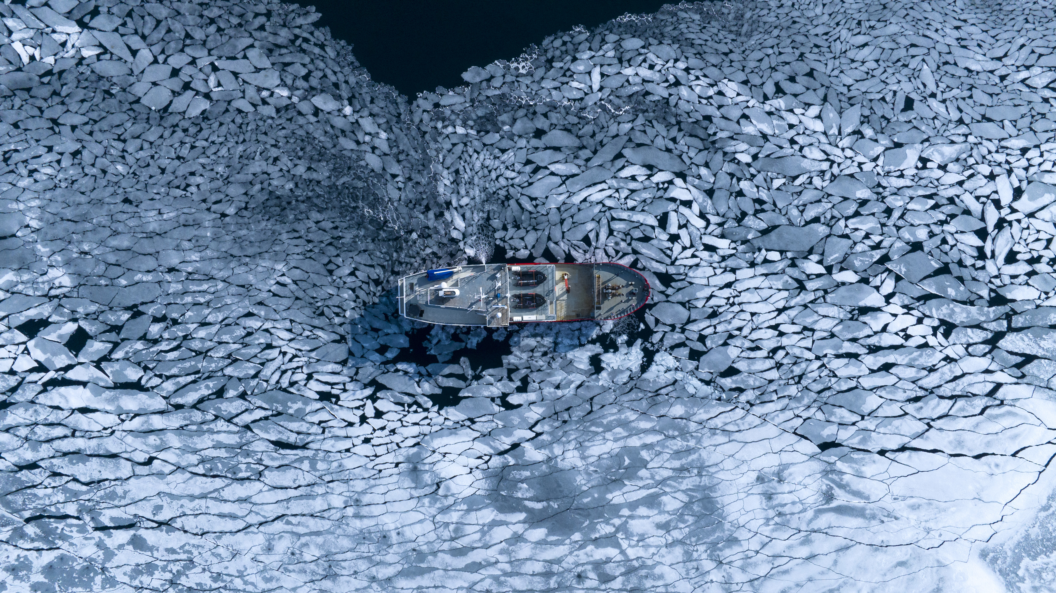 drone shot mv vikingfjord